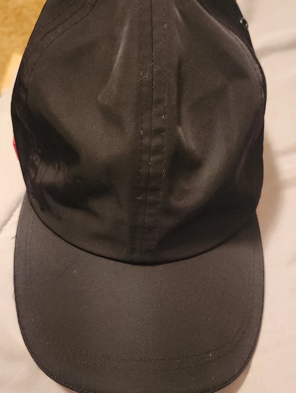 Hunter For Target Black Cap with Red-Trim Logo Patch